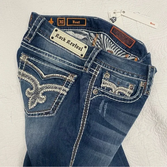 Rock revival Royal Boot Jeans Size 30
